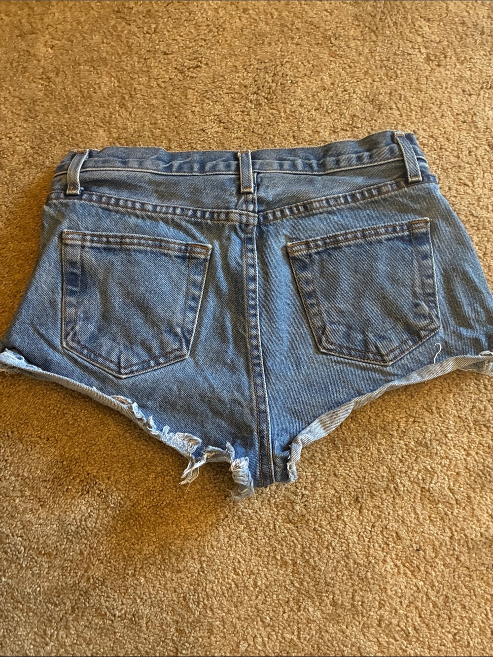 John Galt California Distressed Cutoff Jean Shorts size M - Picture 4 of 5